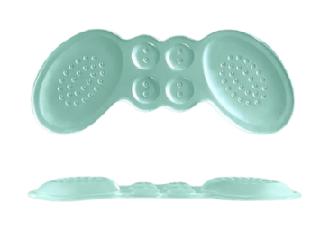 Light blue silicone mold from dailyreleifco